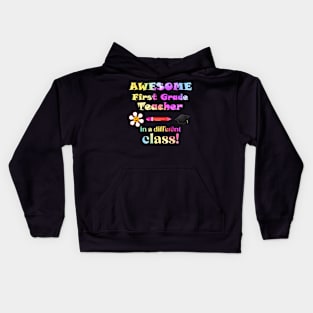 AWESOME Fifth Grade Teacher Kids Hoodie